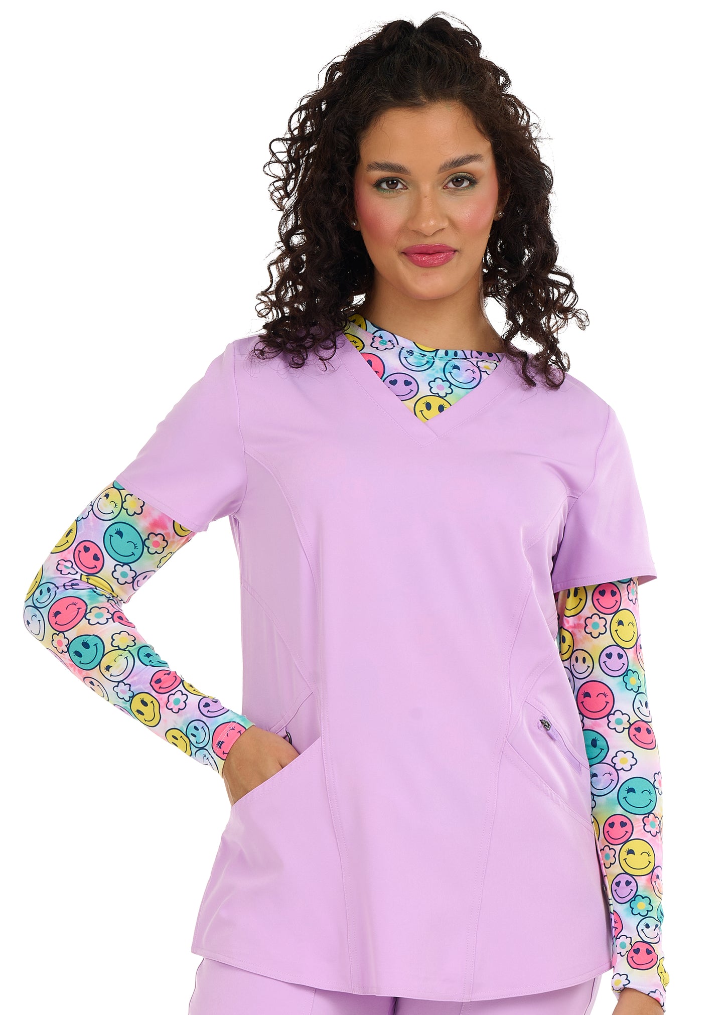 Zavate AVA 1084 Back Knit Top