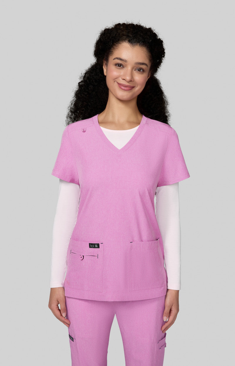 Becca by koi Basics — ქალის სამედიცინო ფორმის ზედა