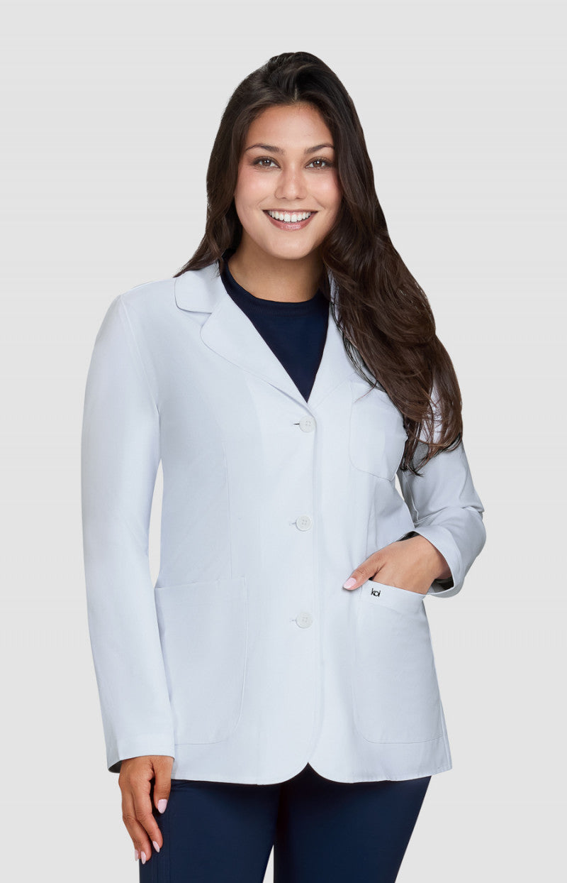koi Scrubs Essentials Amelia Women’s Water Repellent 5-Pocket Lab Coat