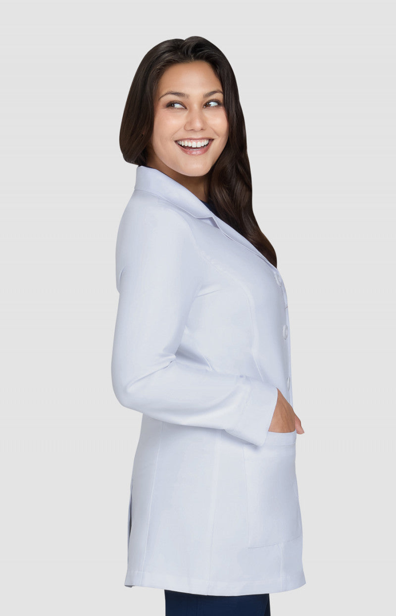 koi Scrubs Essentials Hema Women's 4-Pocket Stretch Lab Coat