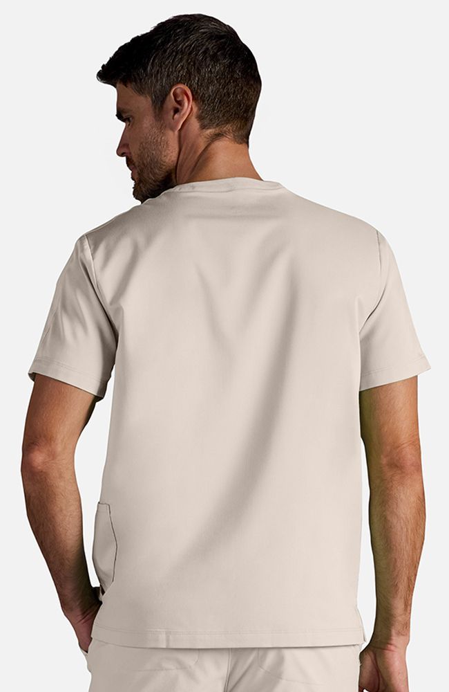Men's Victor Quarter Zip Scrub Top