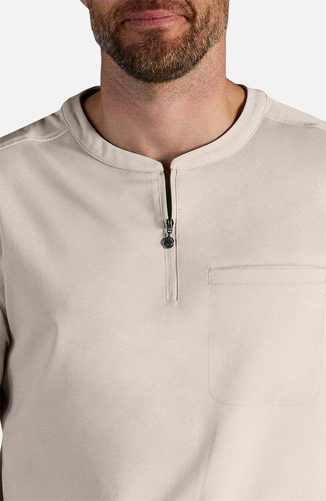 Men's Victor Quarter Zip Scrub Top