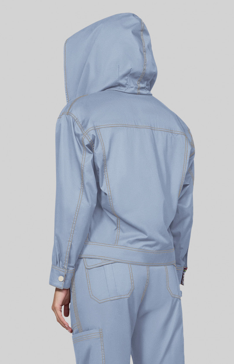 Koi Classics Nyra Jacket Glass Blue