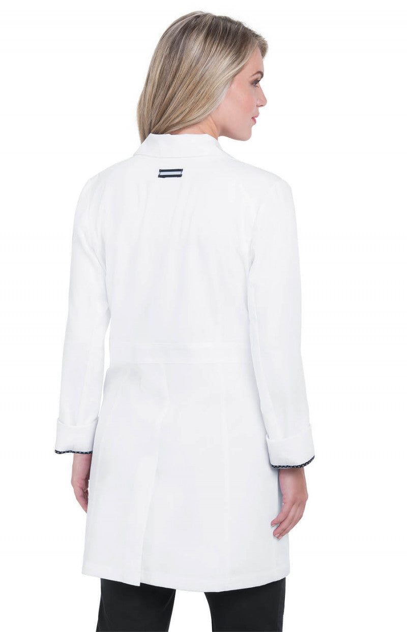 koi Scrubs Essentials Her Everyday Women's 4-Pocket Stretch Lab Coat