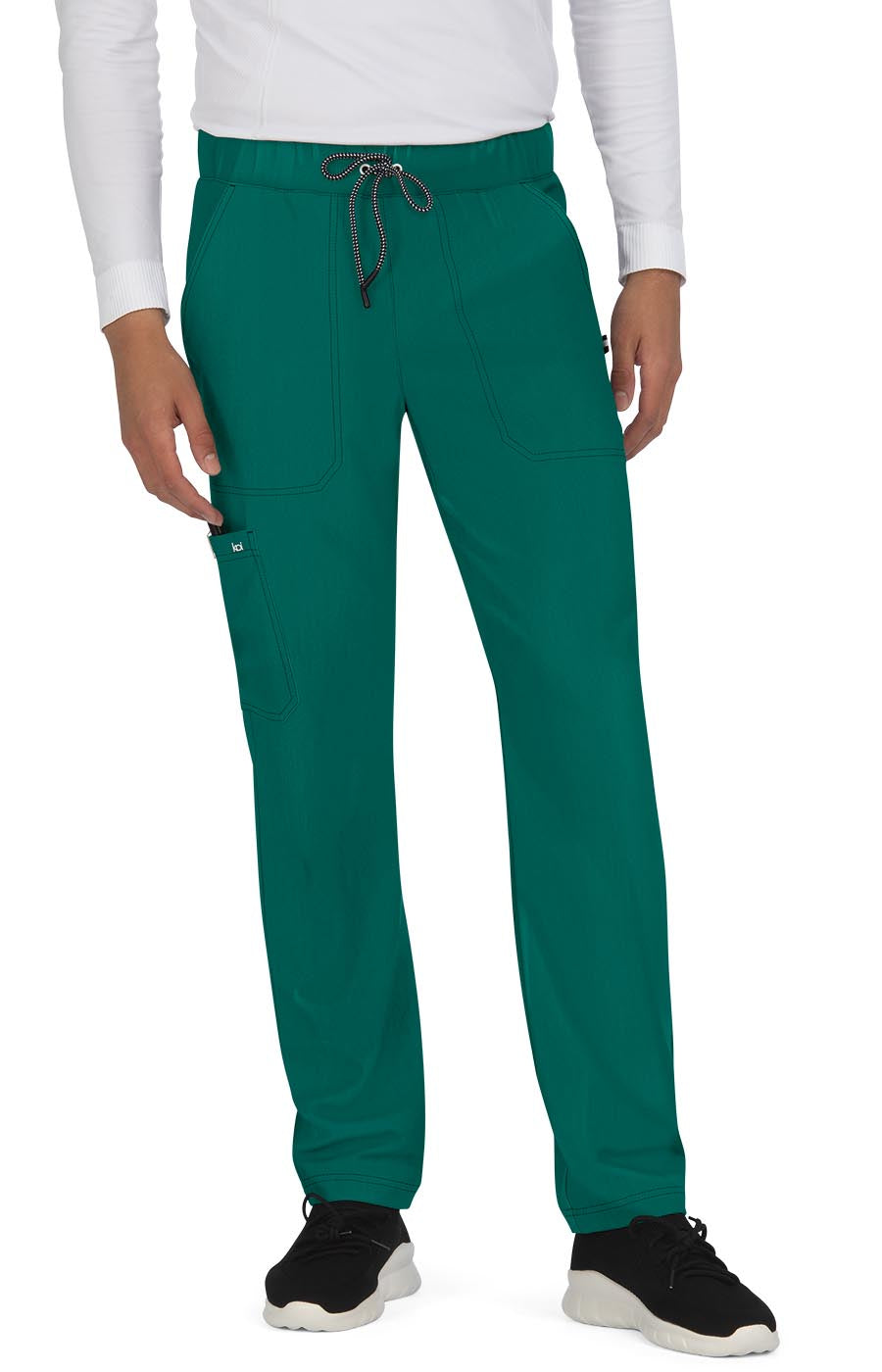 koi Next Gen Make It Happen Men's 6-Pocket Scrub Pants
