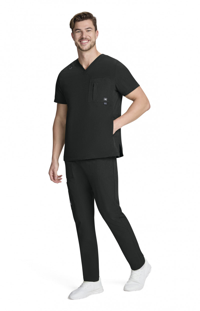 Solis x koi Caldwell Men's 4-Pocket Scrub Top