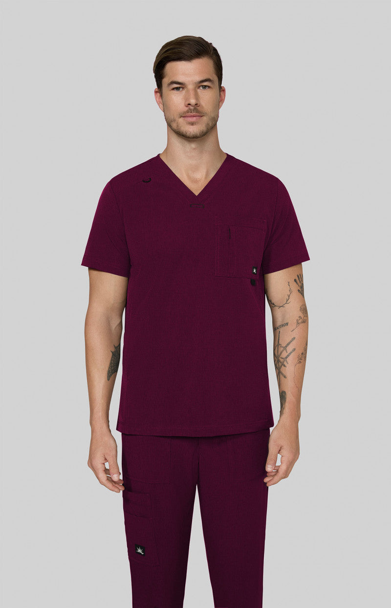 Solis x koi Caldwell Men's 4-Pocket Scrub Top