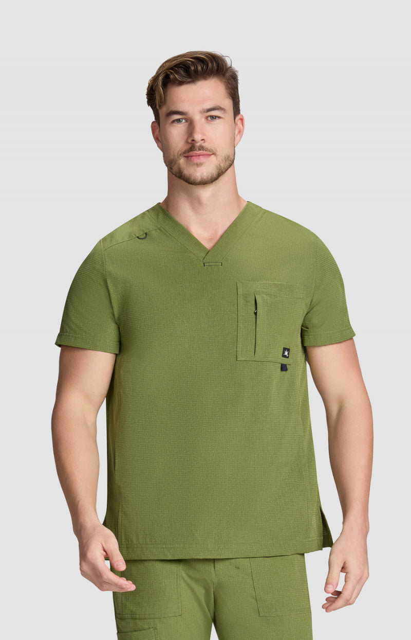 Solis x koi Caldwell Men's 4-Pocket Scrub Top