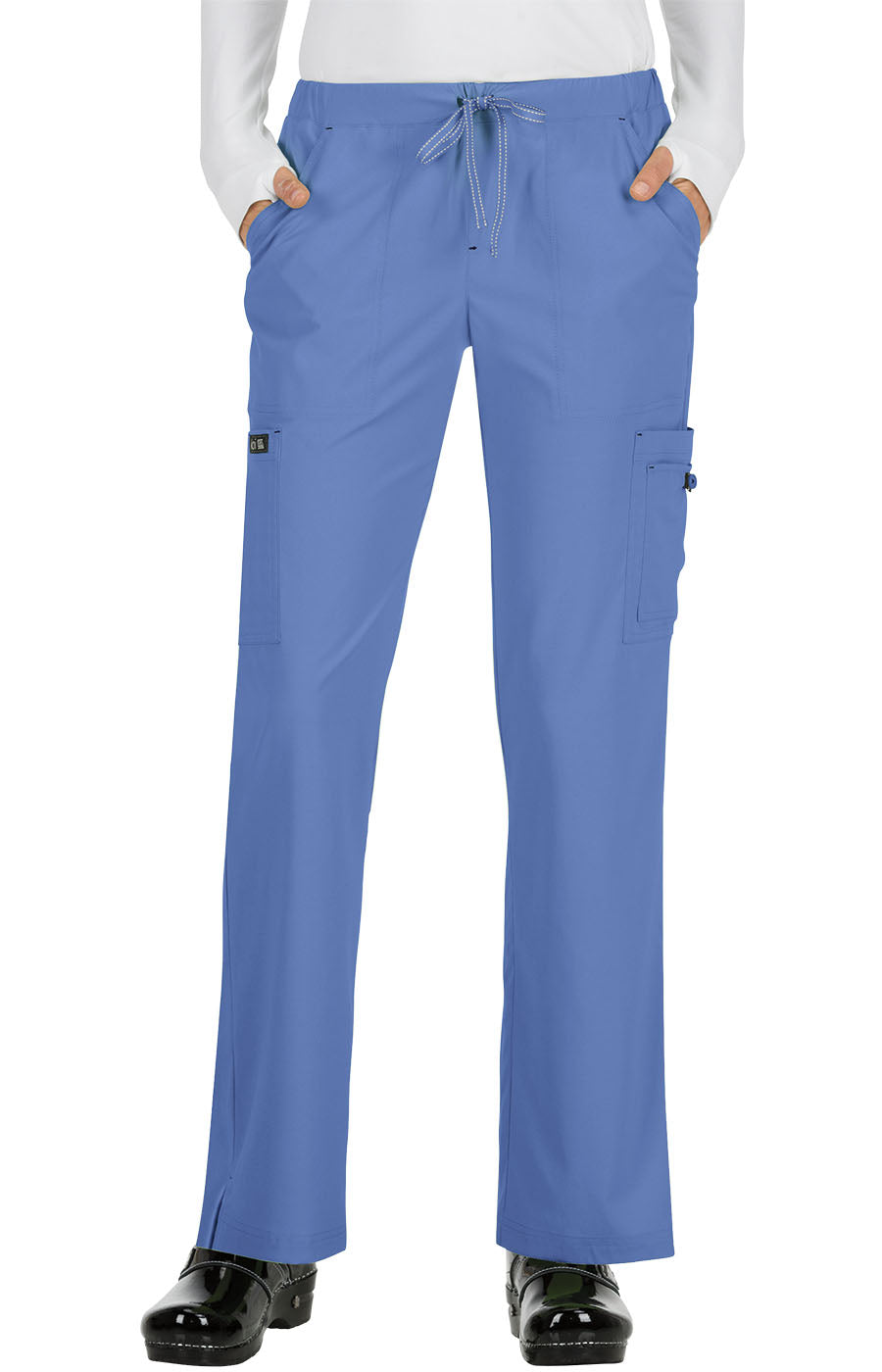 koi Basics Holly Women's 8-Pocket Stretch Cargo Scrub Pants