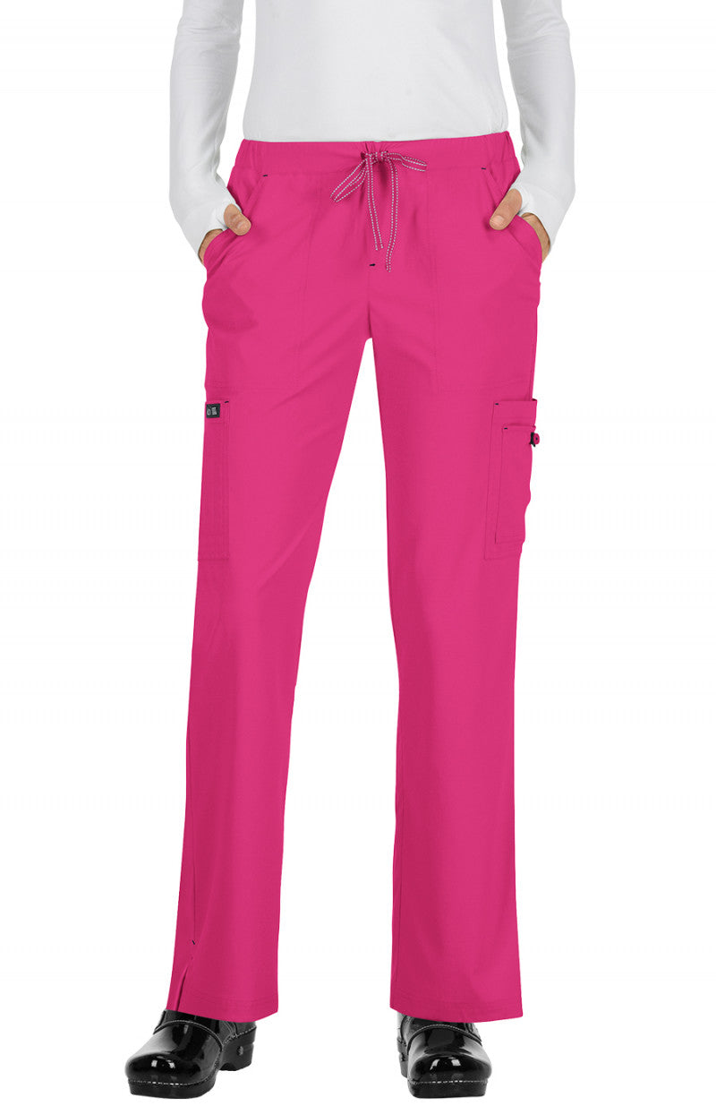 koi Basics Holly Women's 8-Pocket Stretch Cargo Scrub Pants