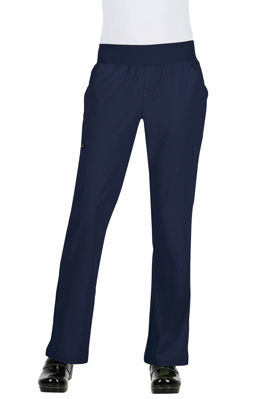 koi Basics Laurie Women's 6-Pocket Yoga-Style Scrub Pants