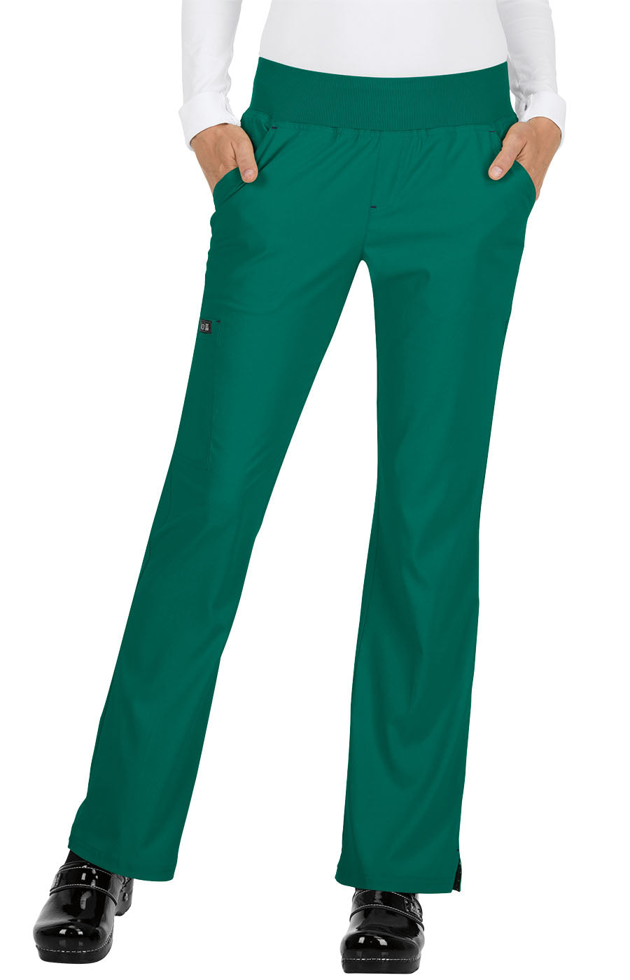 koi Basics Laurie Women's 6-Pocket Yoga-Style Scrub Pants