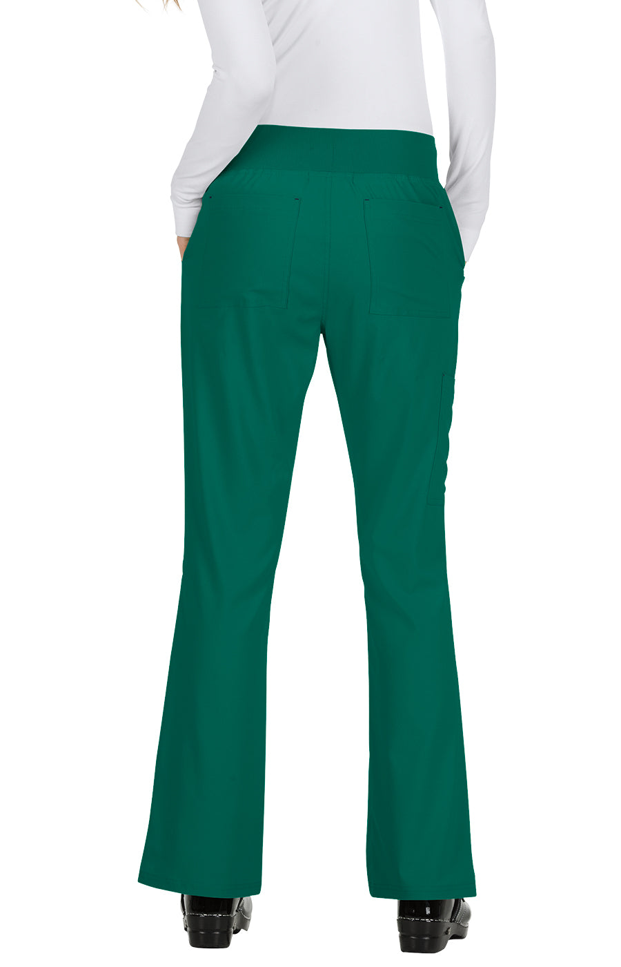 koi Basics Laurie Women's 6-Pocket Yoga-Style Scrub Pants