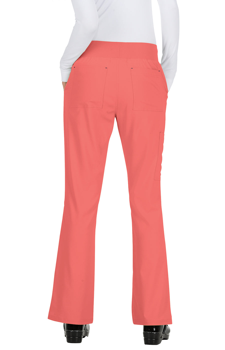 koi Basics Laurie Women's 6-Pocket Yoga-Style Scrub Pants