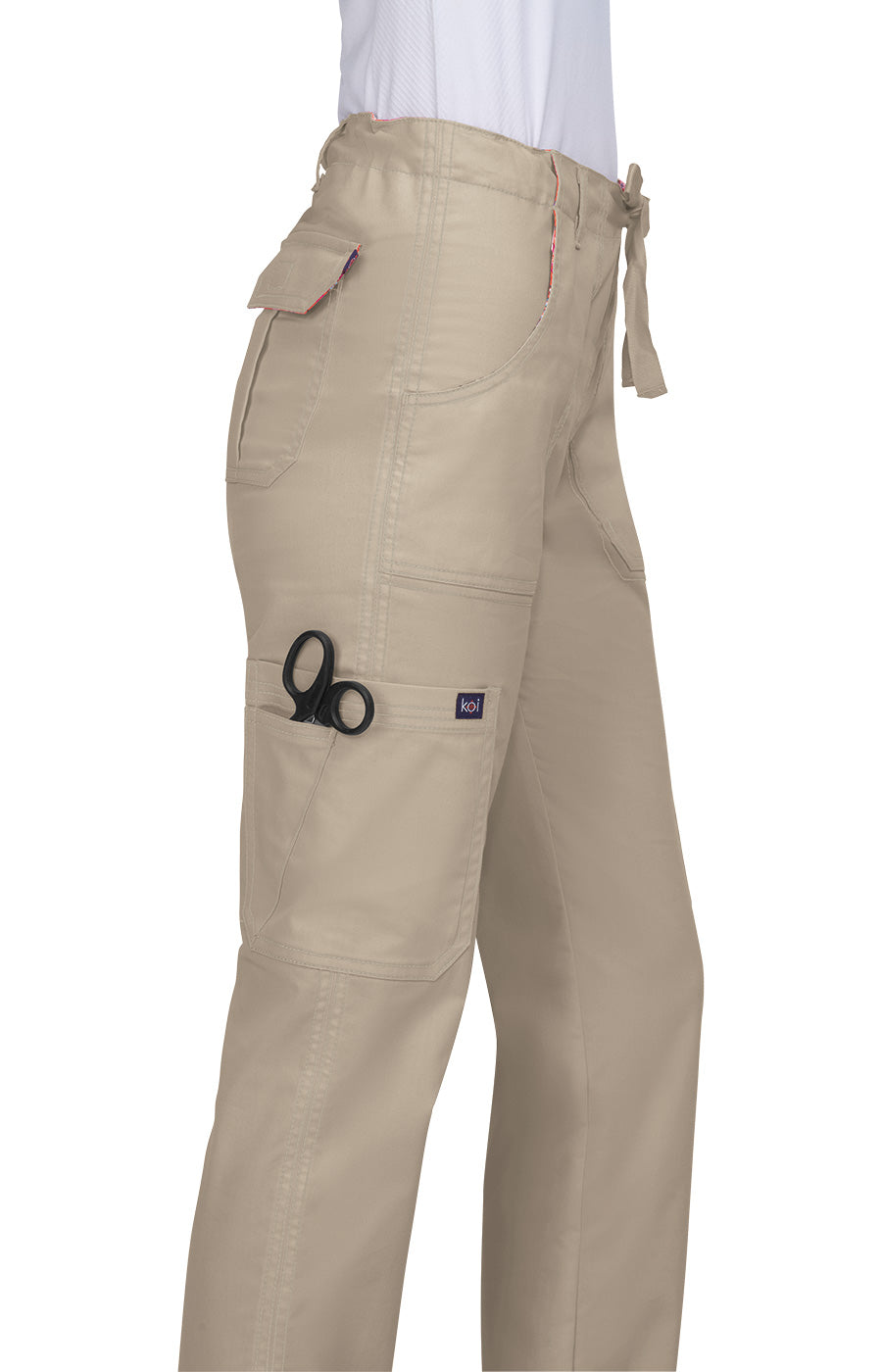 koi Stretch Sydney Women's 8-Pocket Cargo Scrub Pants