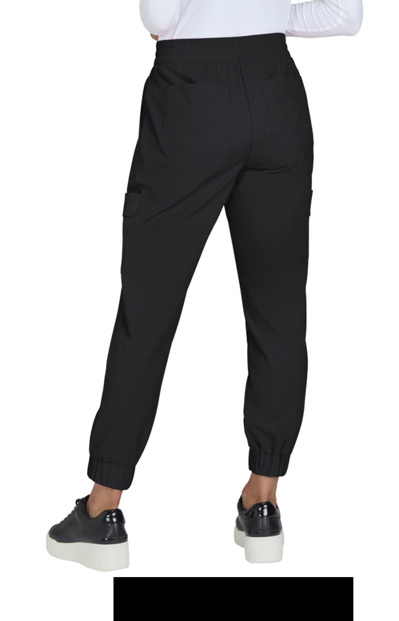 Planet koi Terra Women's 6-Pocket Jogger-Style Eco-Friendly Scrub Pant