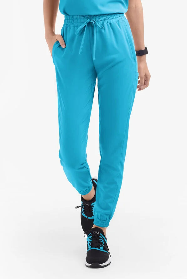 Easy STRETCH Kourtney Women's 5 Pocket Modern Slim Leg Jogger Scrub Pants