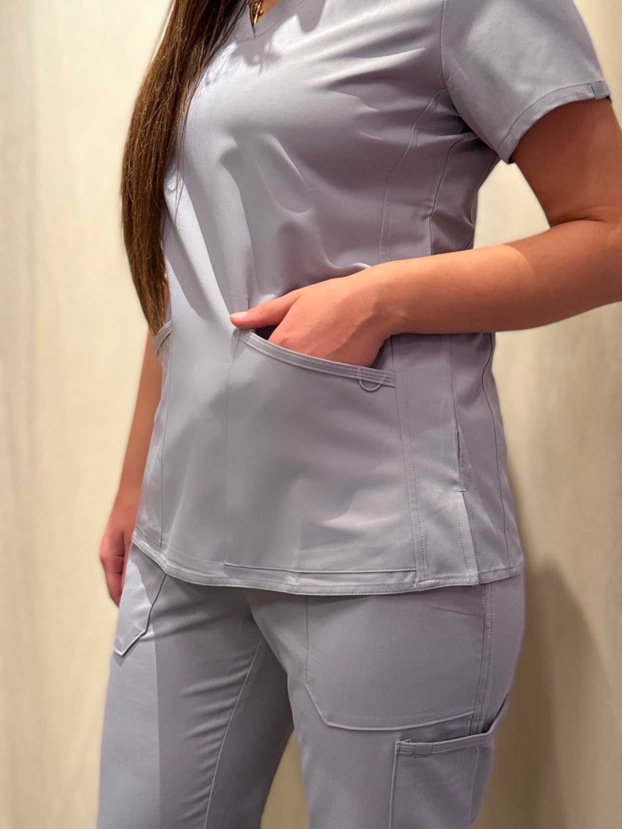 Zavate 3063 Energy Woman's Pant Light grey