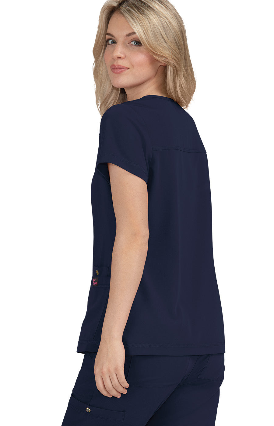 Betsey Johnson Freesia Women's 3-Pocket Scrub Top