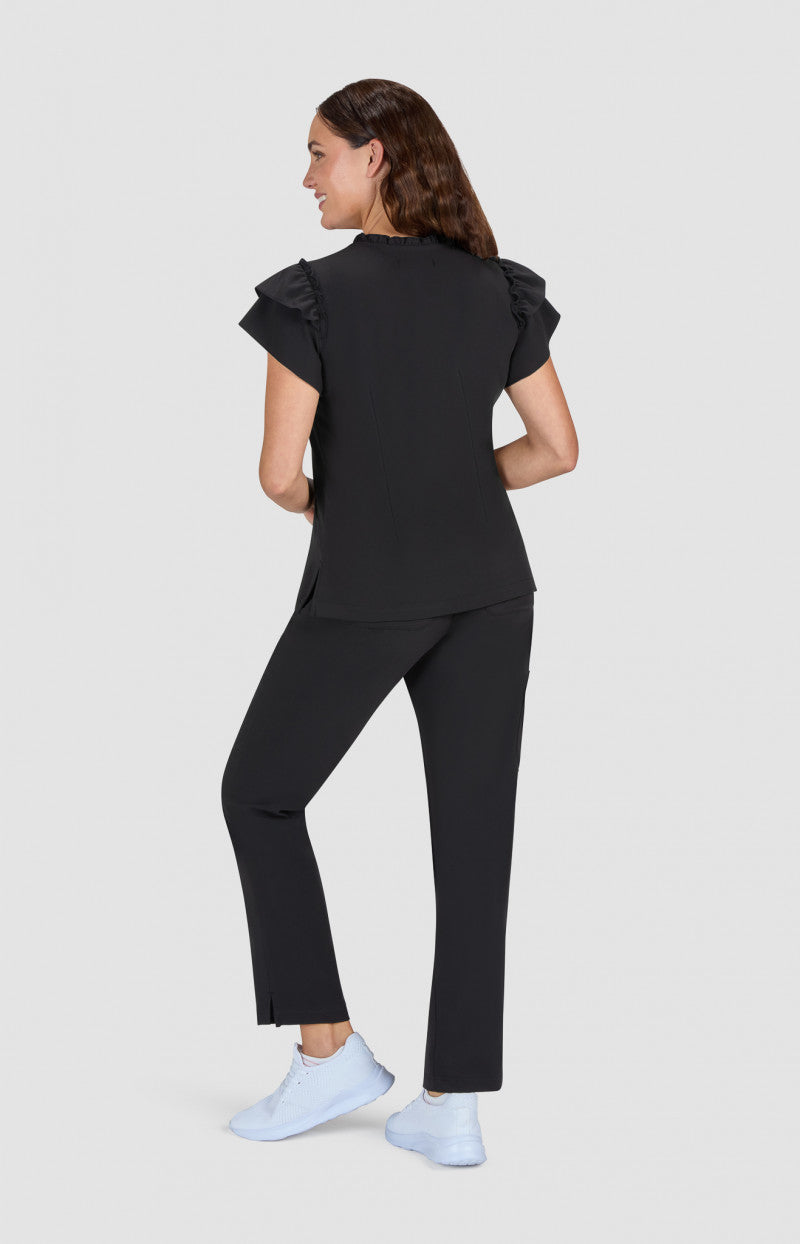 Betsey Johnson Clary Women's 2-Pocket Scrub Top