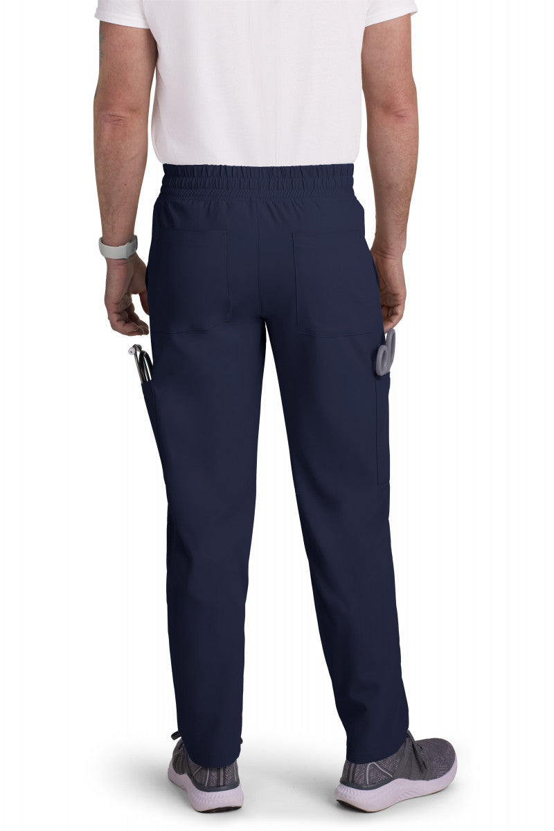 Cureology Neuro Men's 6-Pocket Cargo-Style Scrub Pants