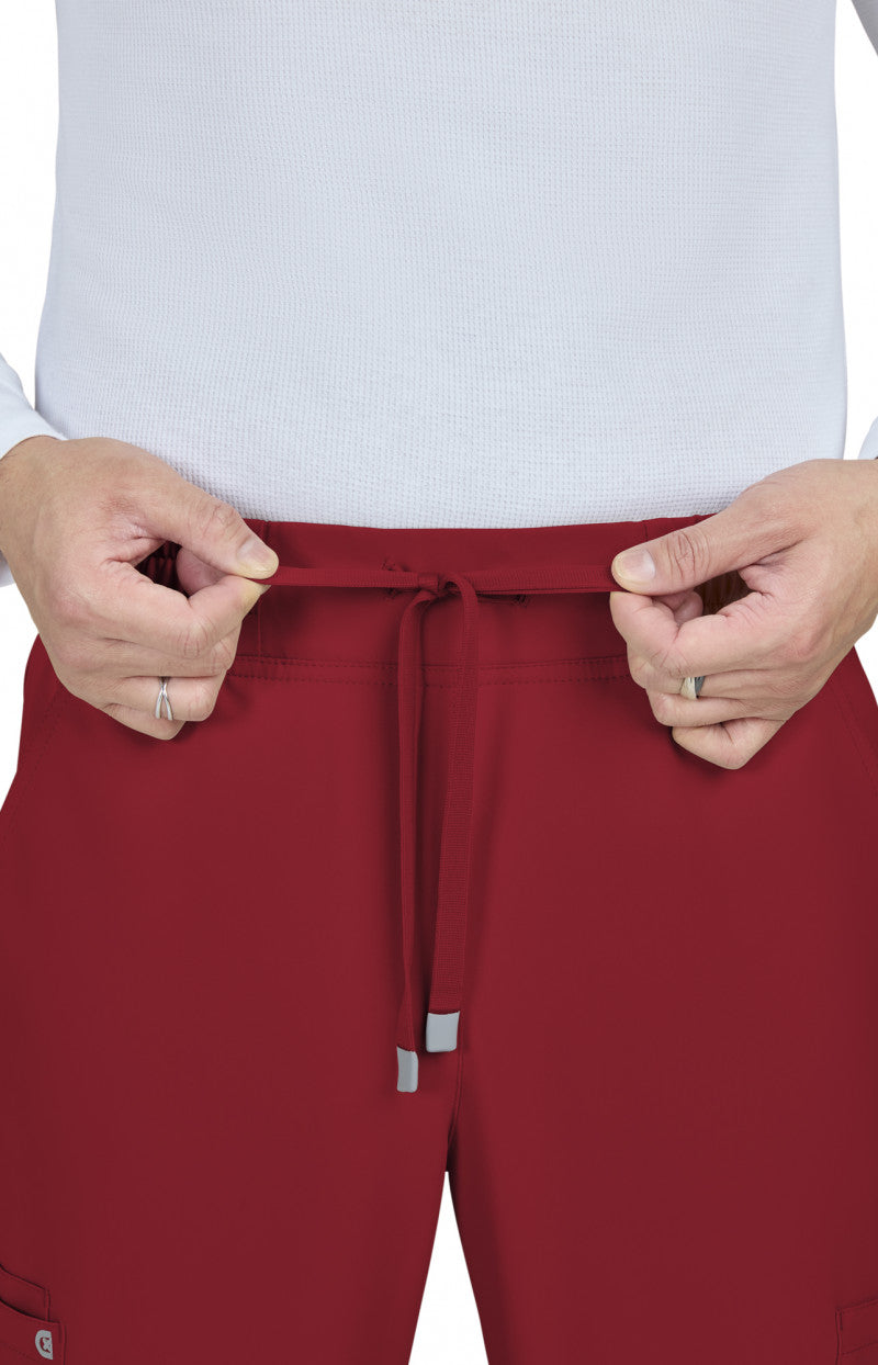 Cureology Neuro Men's 6-Pocket Cargo-Style Scrub Pants