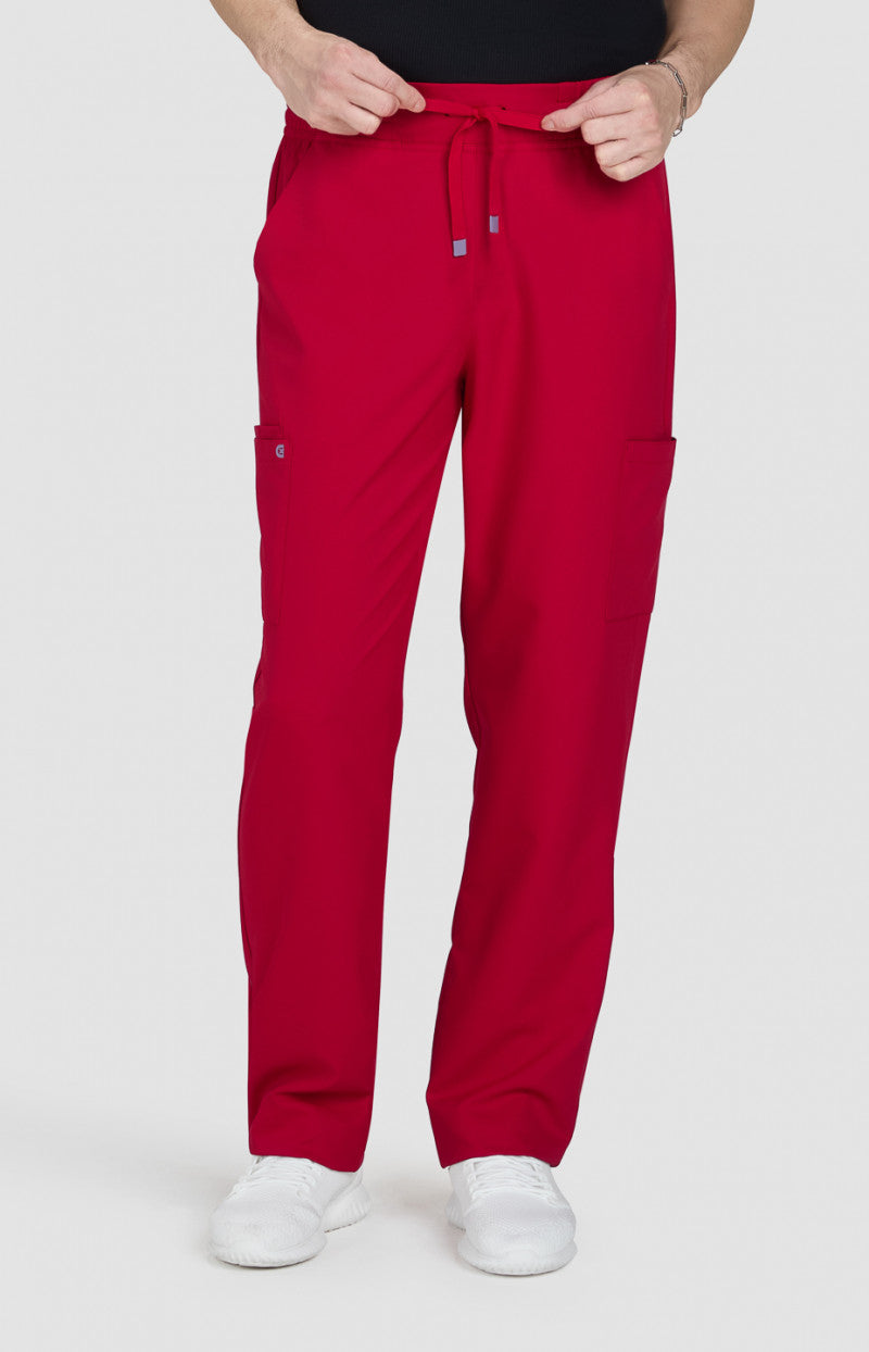 Cureology Neuro Men's 6-Pocket Cargo-Style Scrub Pants