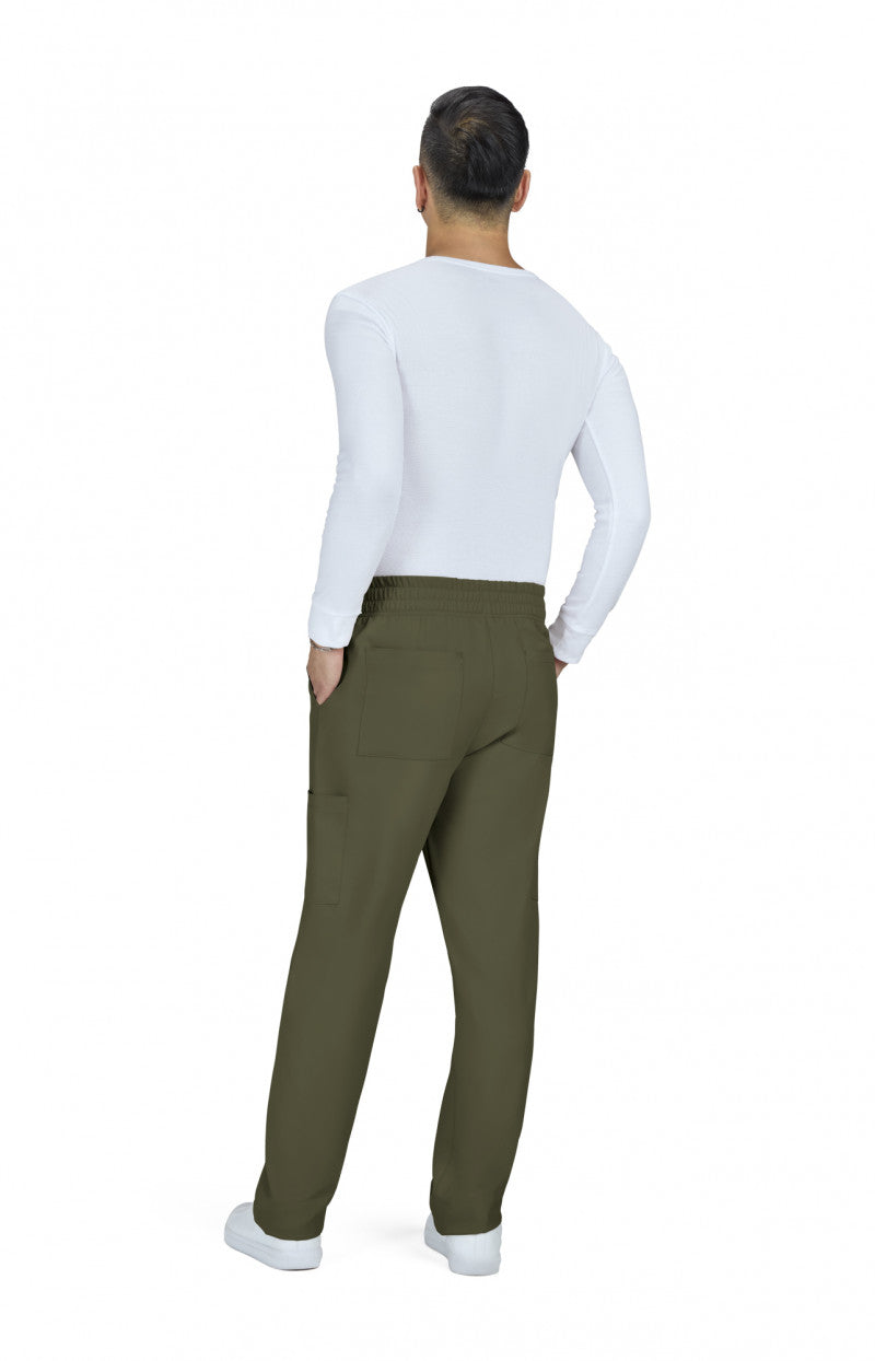 Cureology Neuro Men's 6-Pocket Cargo-Style Scrub Pants