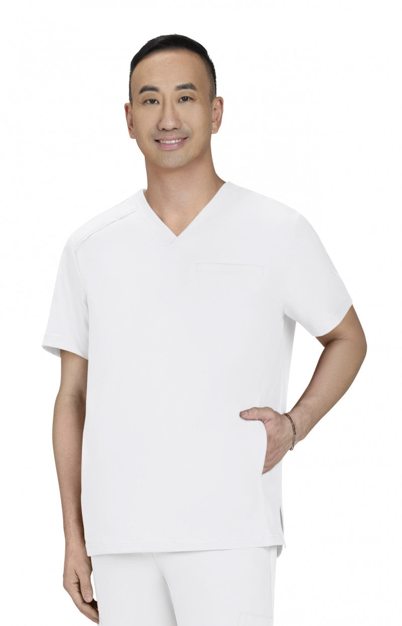 Cureology Stasis Men's 3-Pocket V-Neck Scrub Top