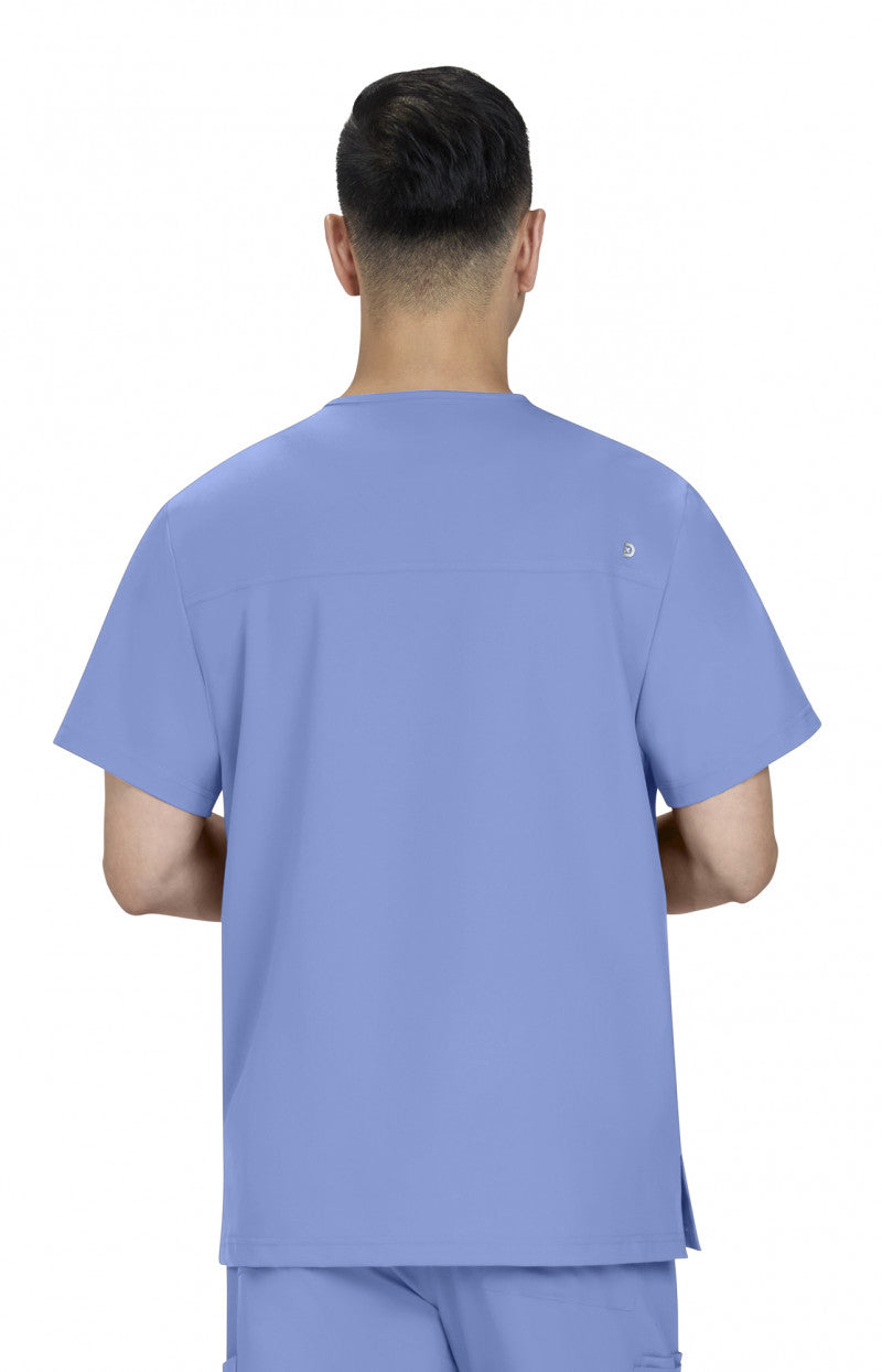 Cureology Stasis Men's 3-Pocket V-Neck Scrub Top