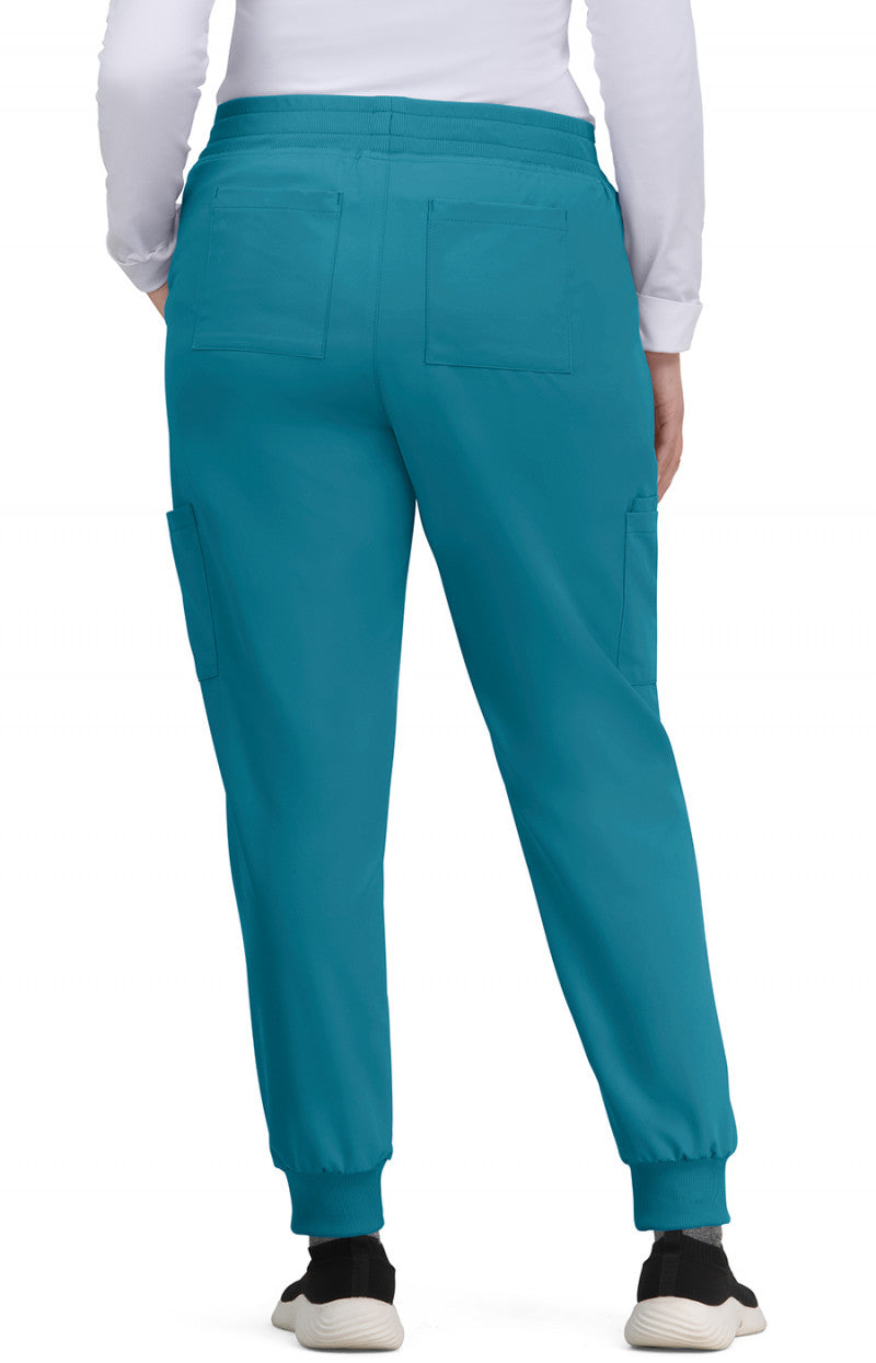 Pulse Women's 6-Pocket Jogger Style Scrub Pant