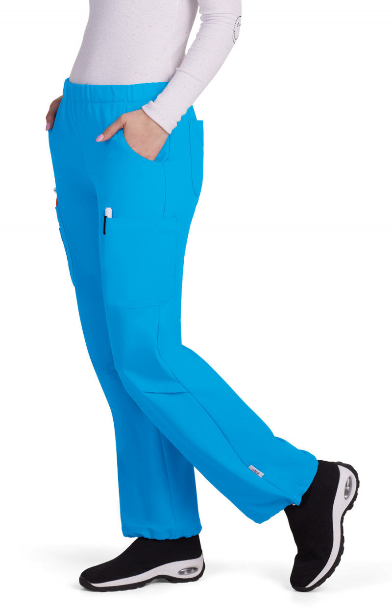 koi | SmileyWorld Jubilant Women's 7-Pocket Scrub Pant