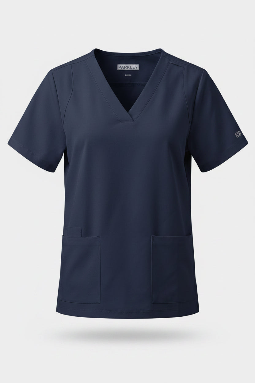 QUANTUM ALMA Women Top Navy