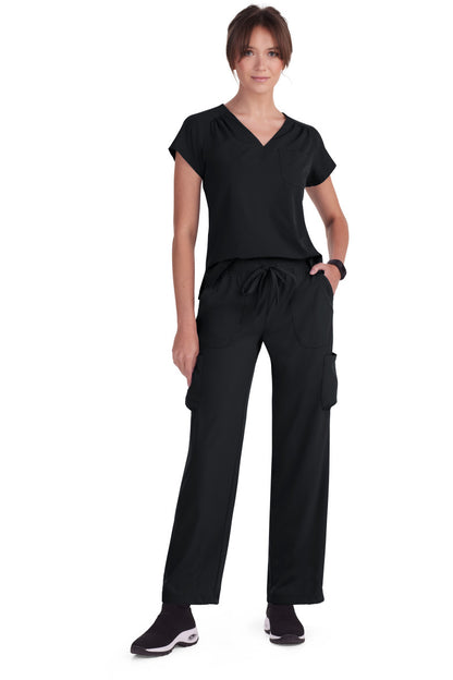 Planet koi Kailani Women's 1-Pocket Eco-Friendly Scrub Top