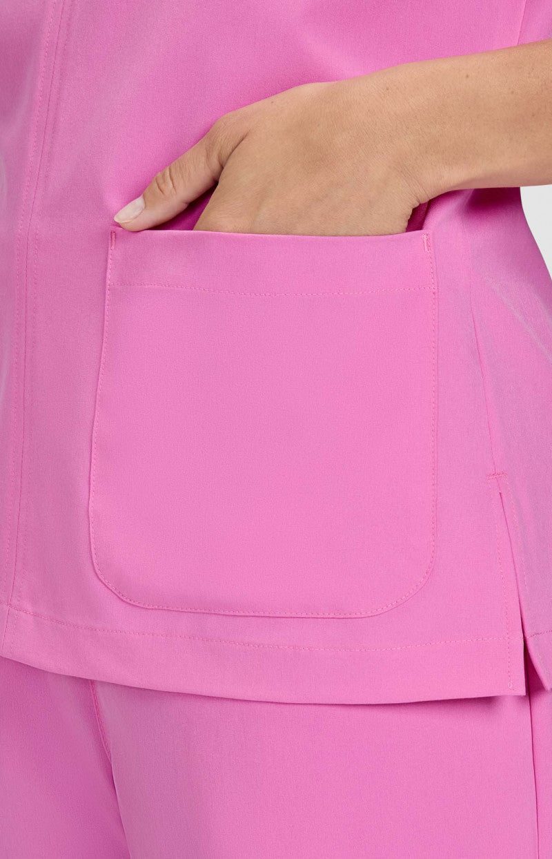 Planet koi Enik Women's 2-Pocket Eco-Friendly Scrub Top