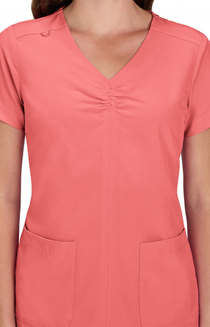 Planet koi Enik Women's 2-Pocket Eco-Friendly Scrub Top