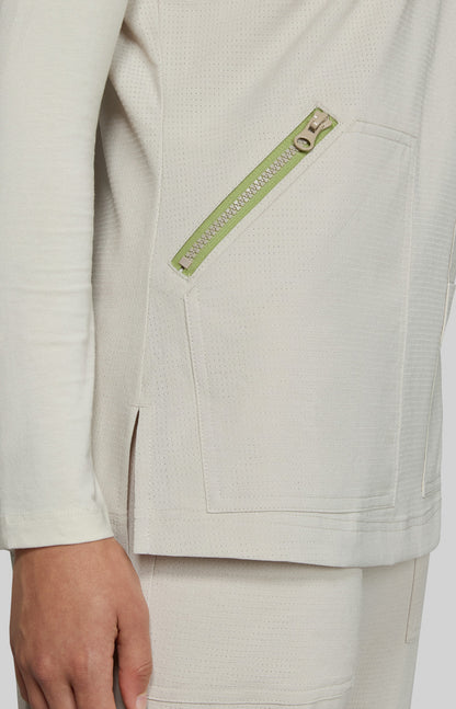 Solis x koi Sari Women's Top Bone