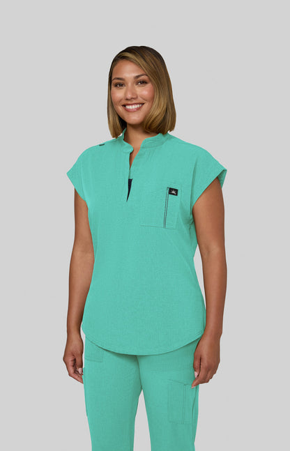 Solis x koi Catrin Women's Top Sea Green