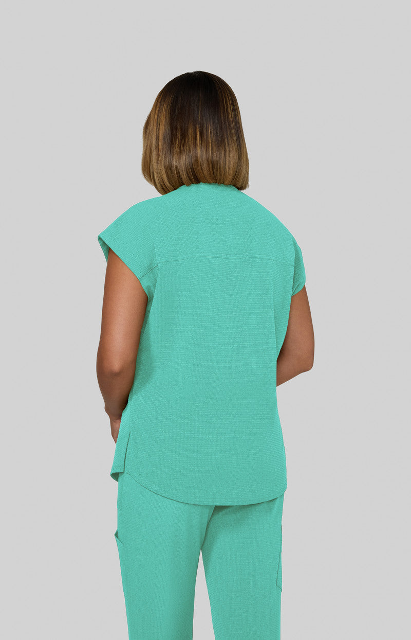 Solis x koi Catrin Women's Top Sea Green