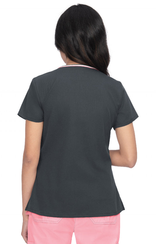 tokidoki by koi Ashley — ქალის სამედიცინო ფორმის ნახატიანი ზედა