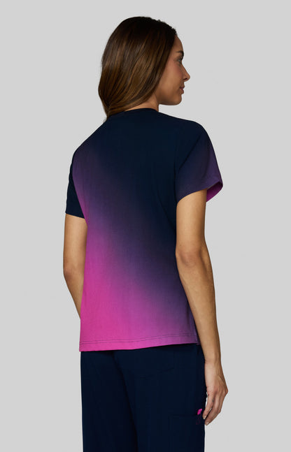 Solis Maya Top Ombre Navy/Hibiscus