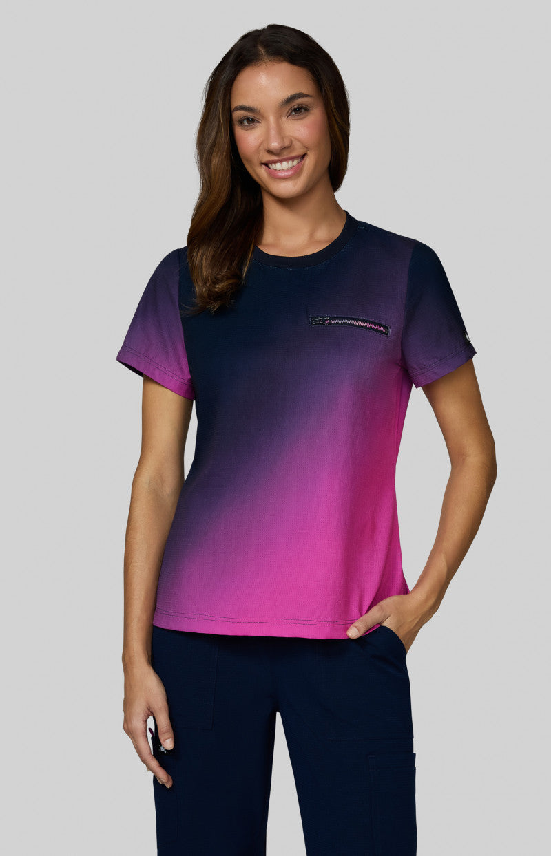 Solis Maya Top Ombre Navy/Hibiscus
