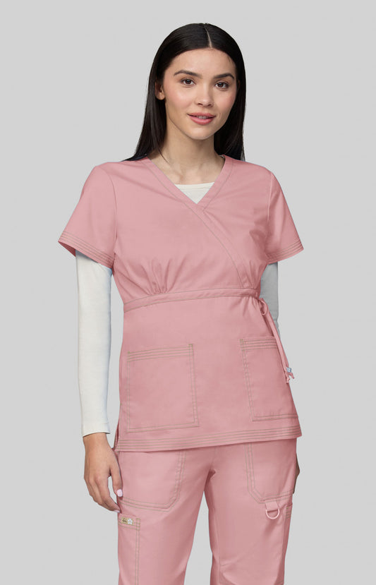 Koi Classics Katelyn Woman's Top Ballet Rose