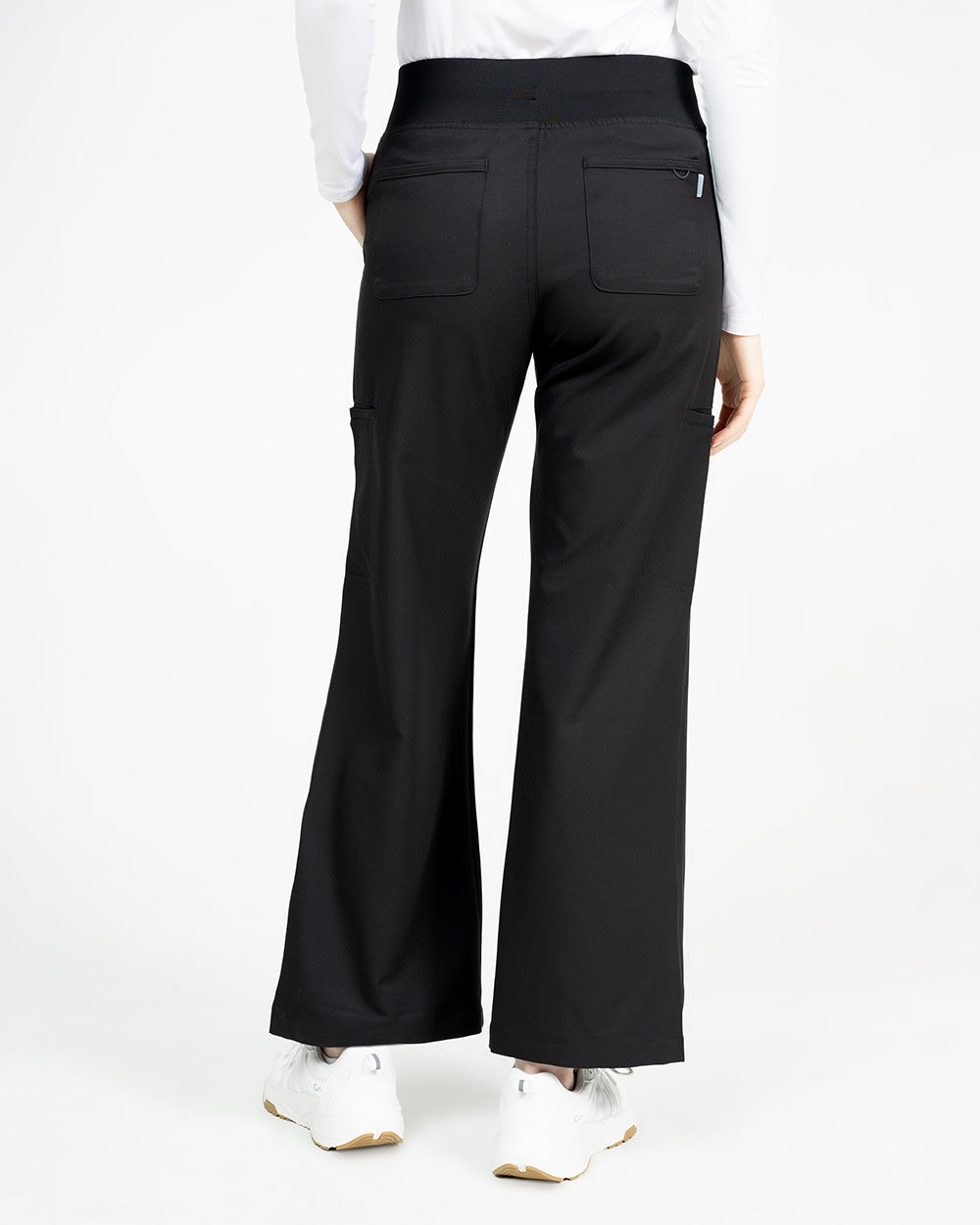 Studio Wide Leg Flare Pant Black
