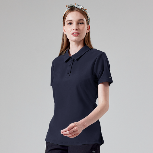 ქალის სამედიცინო ფორმის პოლო 