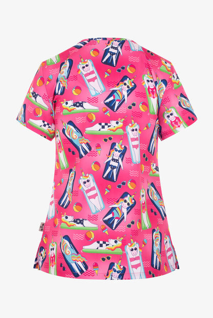 Audrey by Zavaté 1054 — ქალის სამედიცინო ფორმის ზედა