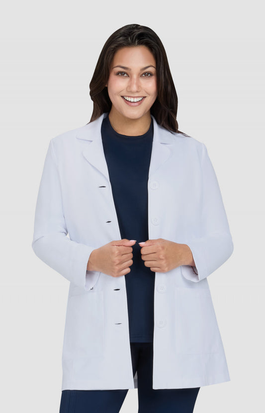 koi Scrubs Essentials Hema Women's 4-Pocket Stretch Lab Coat