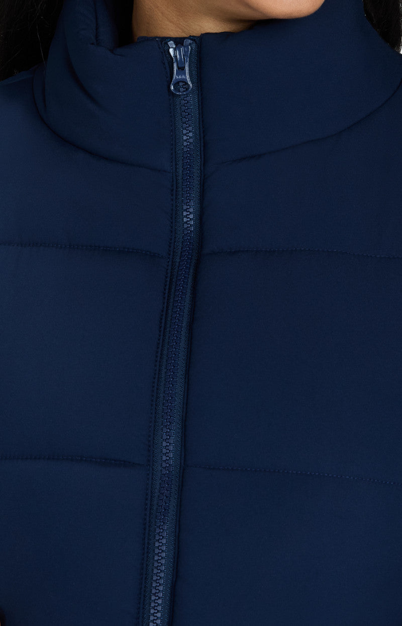 koi Scrubs Essentials Nula Women’s 2-Pocket Puffer Vest