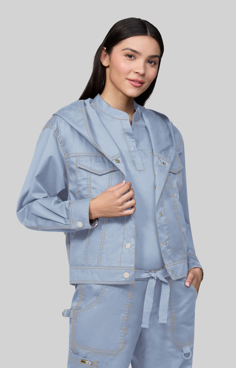 Koi Classics Nyra Jacket Glass Blue