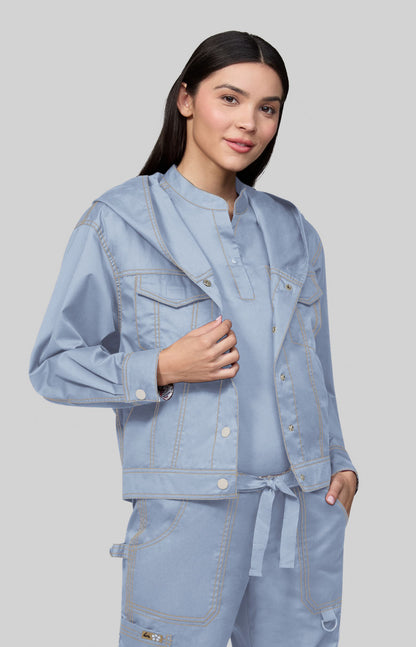 Koi Classics Nyra Jacket Glass Blue